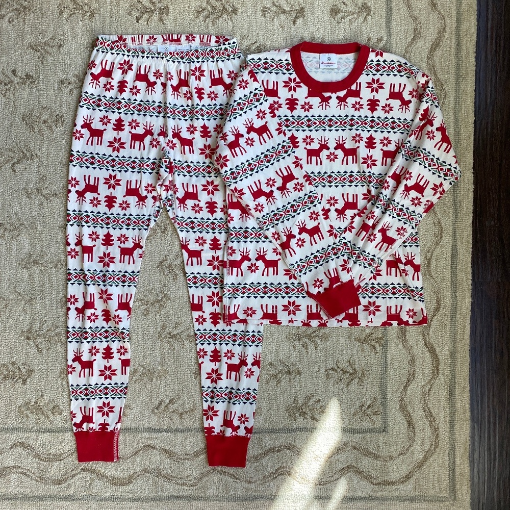 Hanna Andersson Holiday Pajamas, Men’s Medium